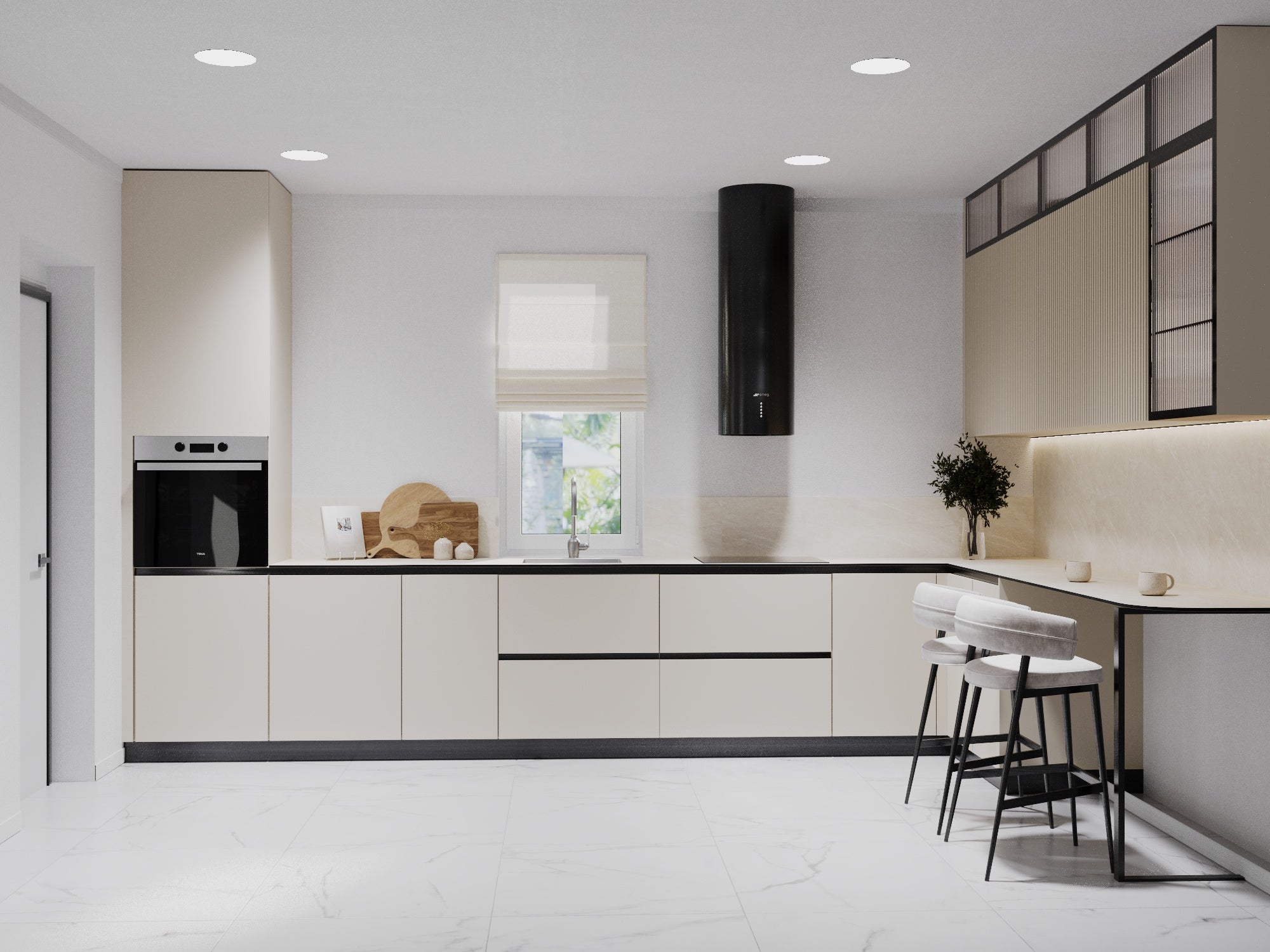 Bucatarie Hota cilintrica