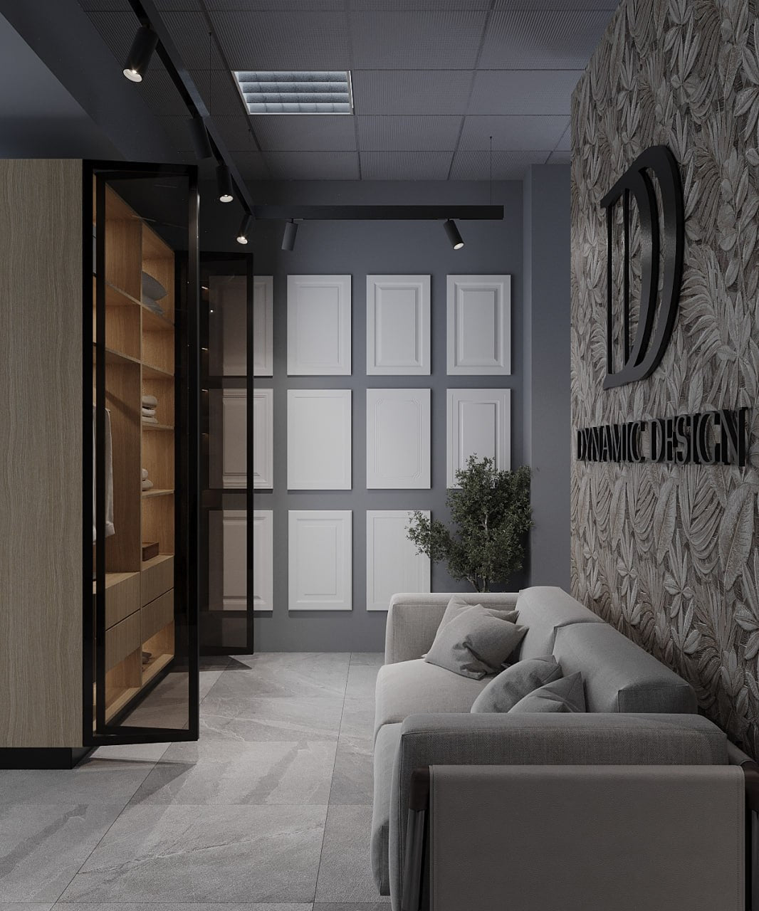 Proiect spațiu comercial- Showroom
